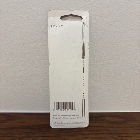 NEW Cross Refill for Selectip Rolling Ball Pen Black 8523-2 (2 Pack) SEALED - Picture 2 of 2